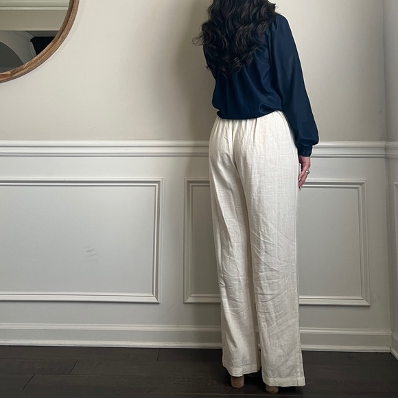 80s vintage Gianna navy blue button down blouse 🍰🍰 - Picture 4 of 8